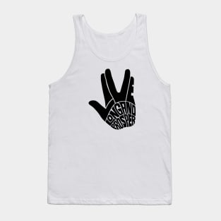 Live Long and Prosper (Star Trek) Tank Top